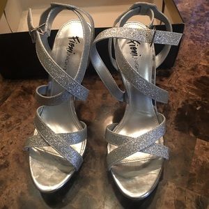 Silver heels
